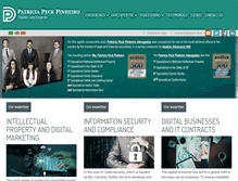 Tablet Screenshot of pppadvogados.com.br
